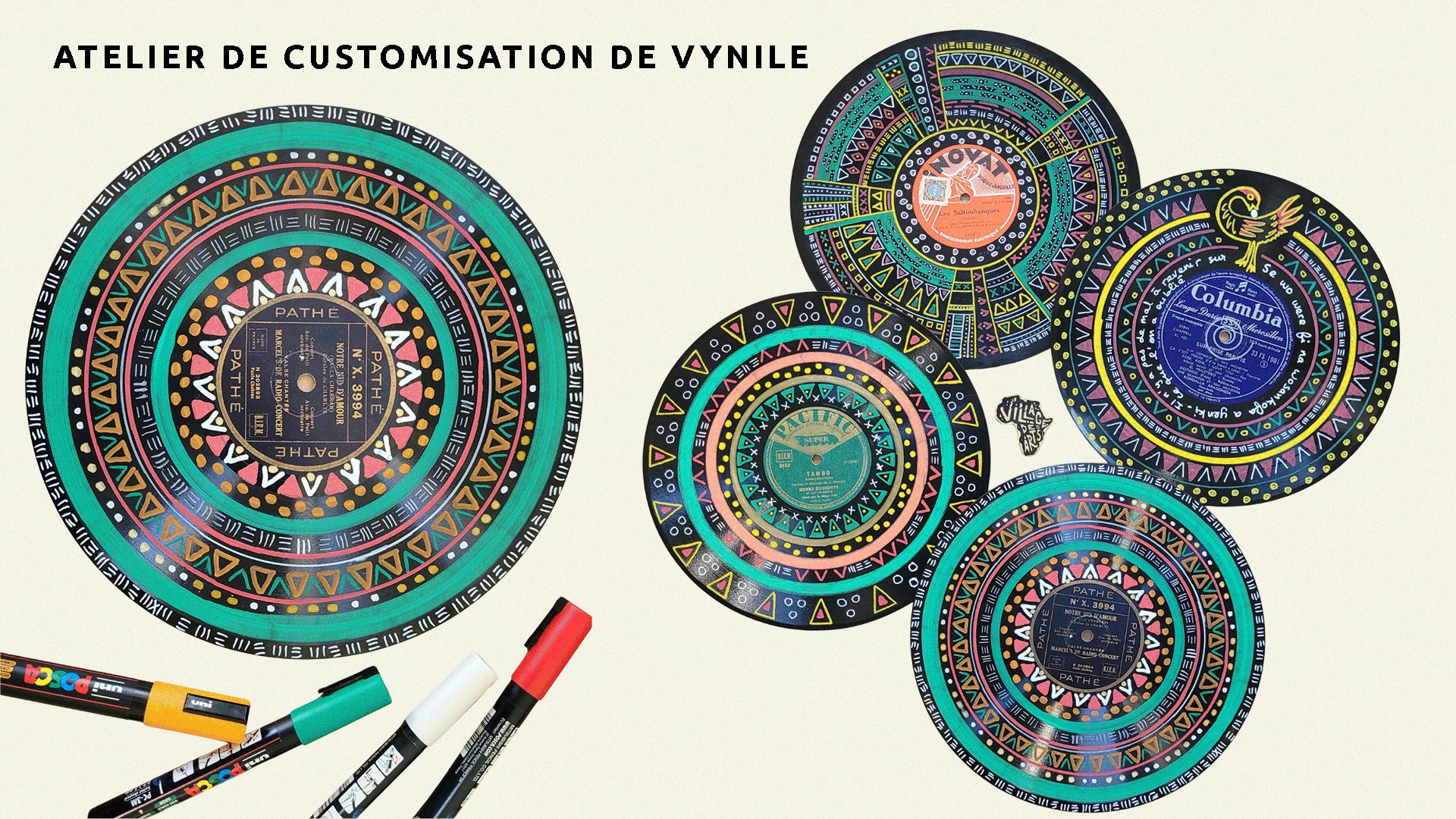 ATELIER CUSTOMISATION DE VINYLES