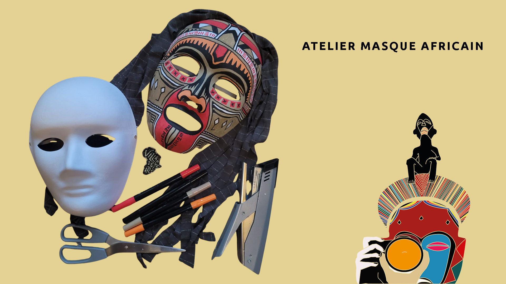 ATELIER MASQUE AFRICAIN